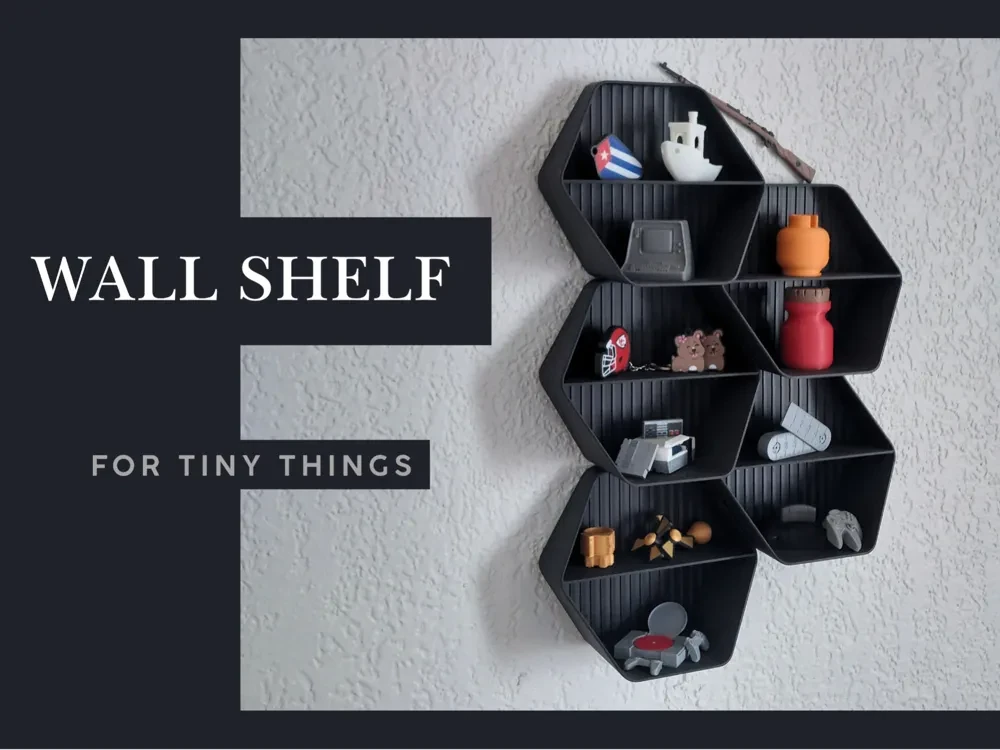 Estante de pared para miniaturas